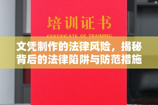 夏津文凭制作的法律风险，揭秘背后的法律陷阱与防范措施